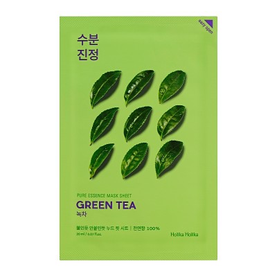 Holika Holika Hydratační maska Pure Essence, Zelený čaj
