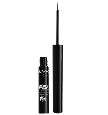 NYX Professional Makeup tekuté linky na oči s matným finišem Matte Liquid Liner