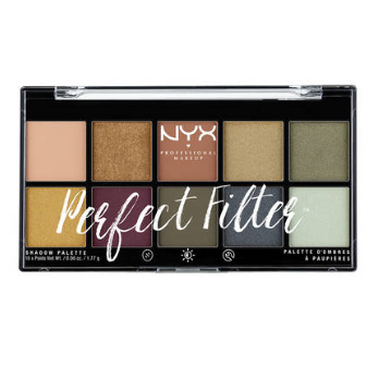 NYX Professional Makeup Paleta očních stínů Perfect Filtr Shadow Olive You