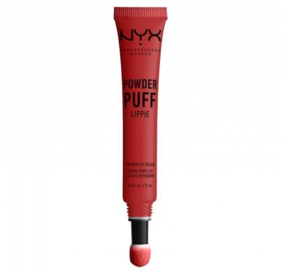NYX Professional Makeup Rtěnka s houbičkovým aplikátorem Powder Puff Lippe Lip Cream