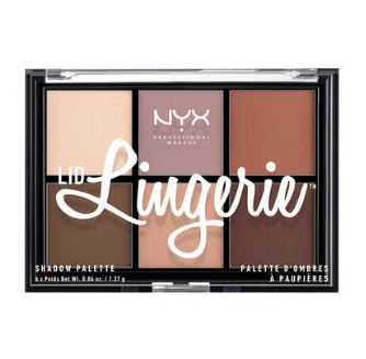 NYX Professional Makeup Paletka 6 přechodových stínů Lid Lingerie