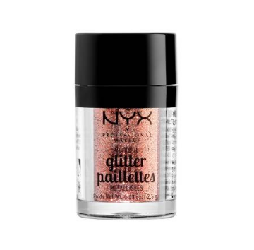 NYX Professional Makeup metalické třpytky na obličej a tělo Glitter Goals