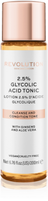 Revolution Skincare Pleťové tonikum 2.5% glycolic Acid