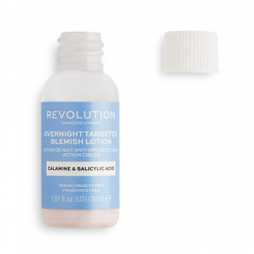 Revolution Skincare Overnight Targeted Blemish Lotion Lokální sérum na vyrážky