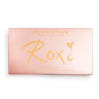 Makeup Revolution Paleta na obličej Roxxsaurus Roxi Highlight & Contour Palette