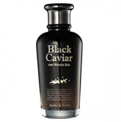 Holika Holika Kúra proti stárnutí Black Caviar Anti-Wrinkle Skin 120ml